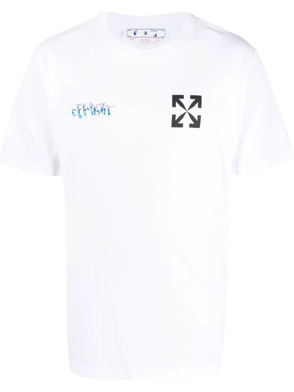 

Off-White Arrows-print cotton T-shirt