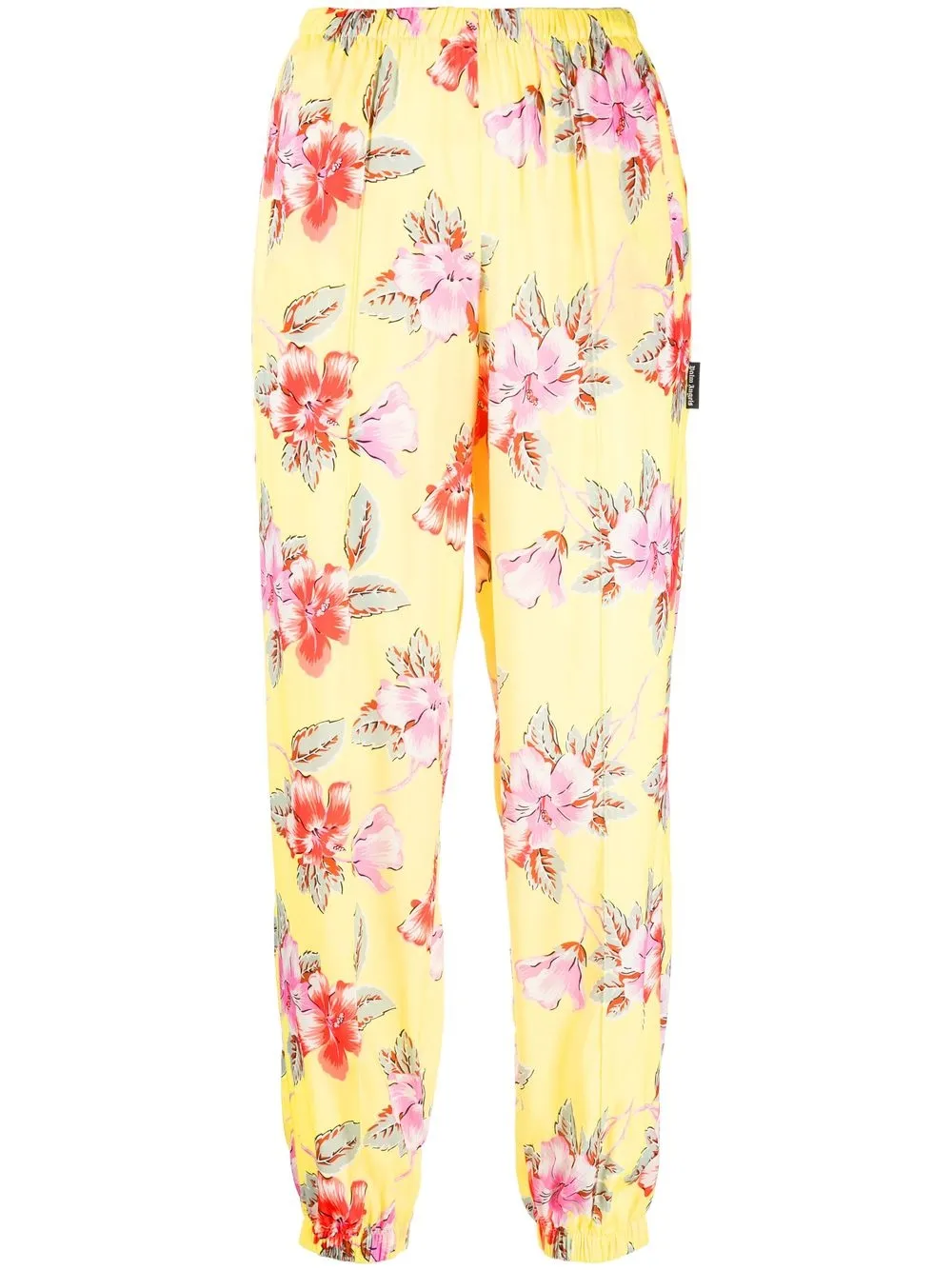 

Palm Angels joggers con estampado floral - Amarillo