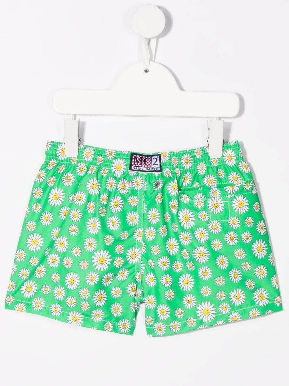 Image 2 of MC2 Saint Barth Kids daisy-print swim shorts