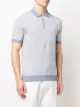 Fileria houndstooth-print short-sleeved polo shirt