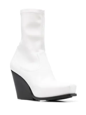 white platform boots mens