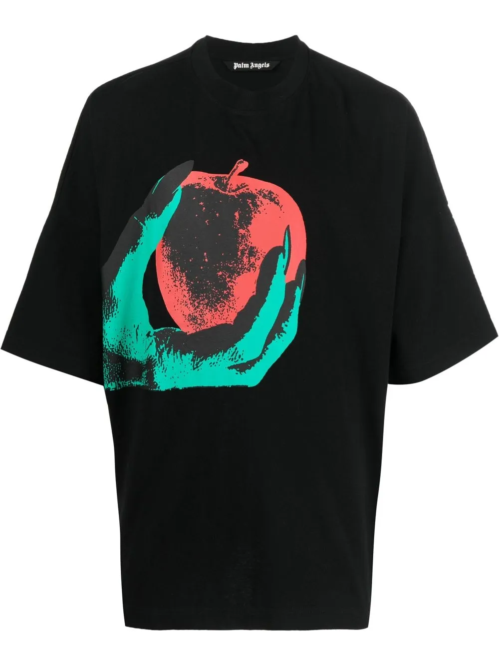 

Palm Angels graphic-print T-shirt - Black