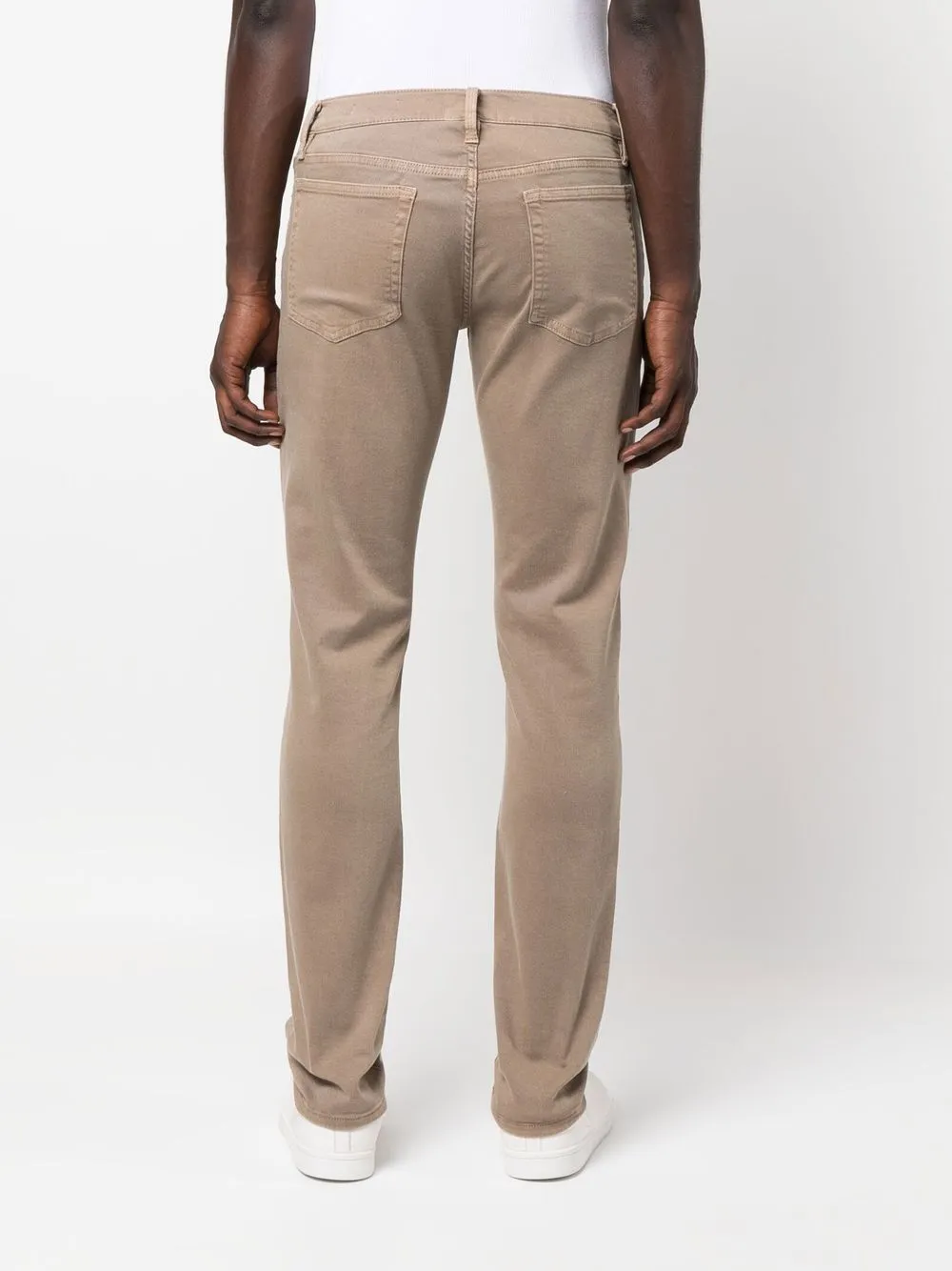 frame 弹性斜纹布修身牛仔裤 图 4