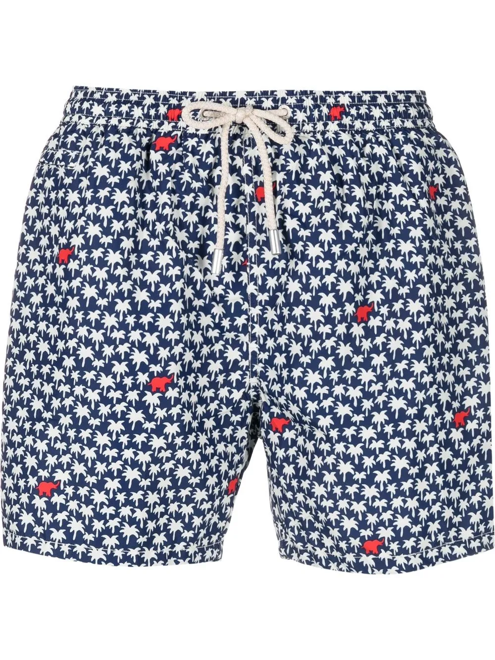 MC2 Saint Barth palm-tree print swim shorts | Blue | Image 1