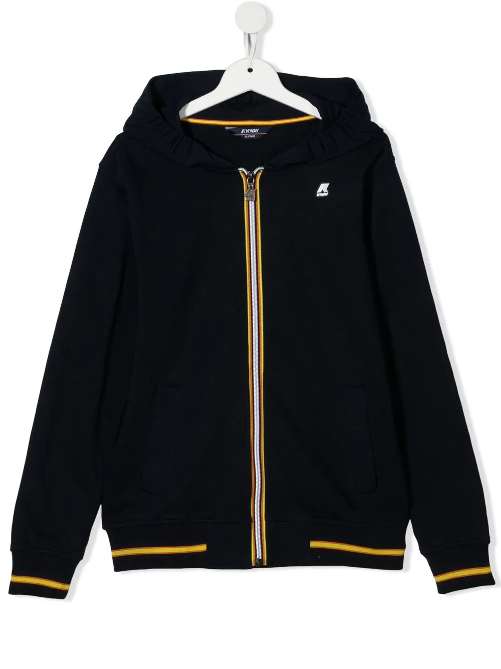 

K Way Kids TEEN Anthony Tape hooded jacket - Blue