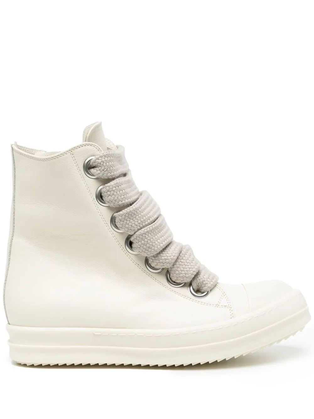 

Rick Owens tenis altos - Blanco