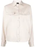ASPESI chest flap pocket shirt - Neutrals