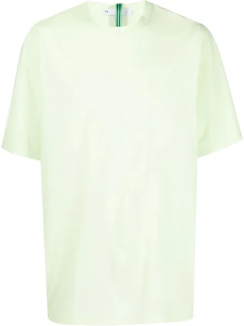 Y-3 playera con logo estampado