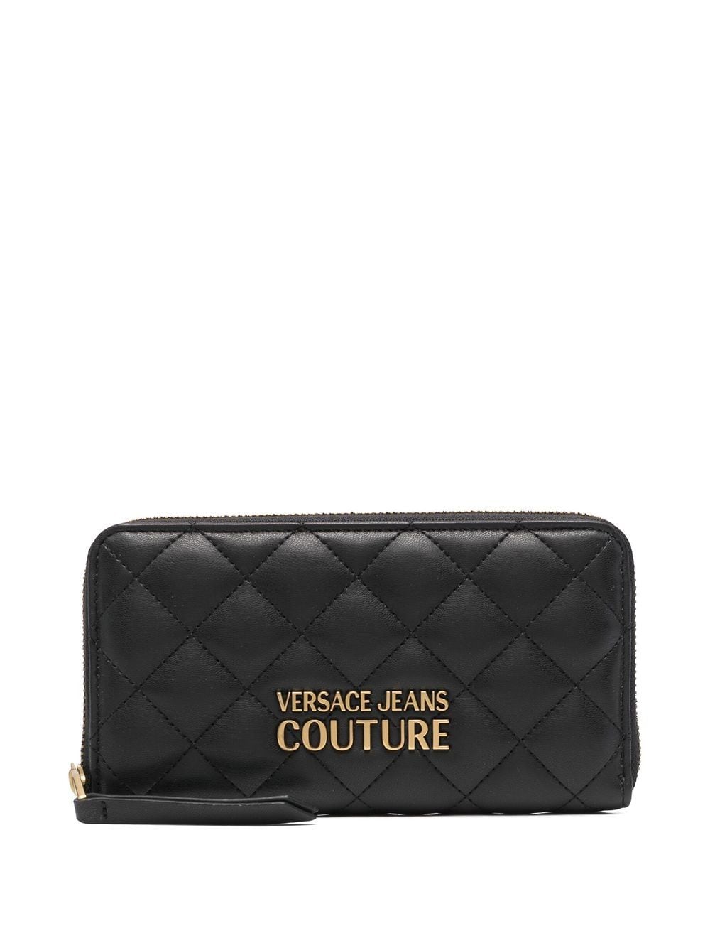 Versace Jeans Couture Quilted zip-around Wallet - Farfetch