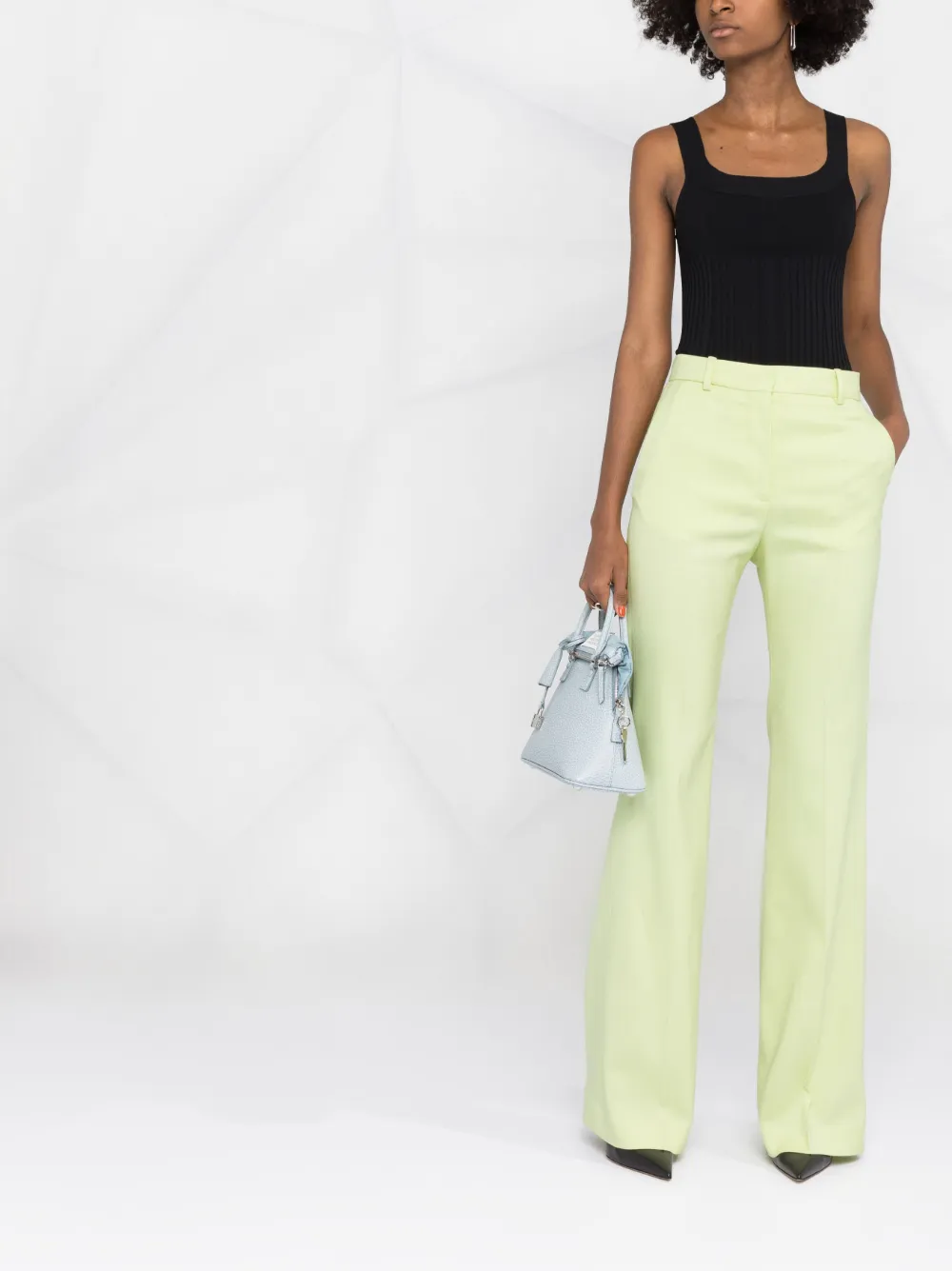 Affordable JOSEPH high-waisted flared leg trousers Women
