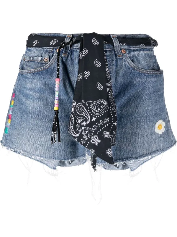MC2 Saint Barth Kids scarf-tie Denim 