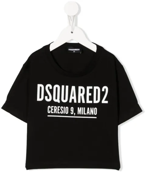 DSQUARED2 KIDS logo-print cotton T-shirt