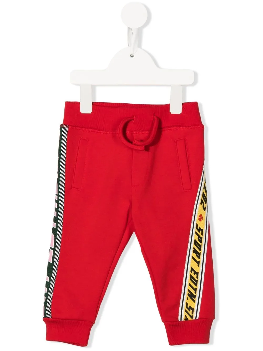 

Dsquared2 Kids pants con logo estampado - Rojo