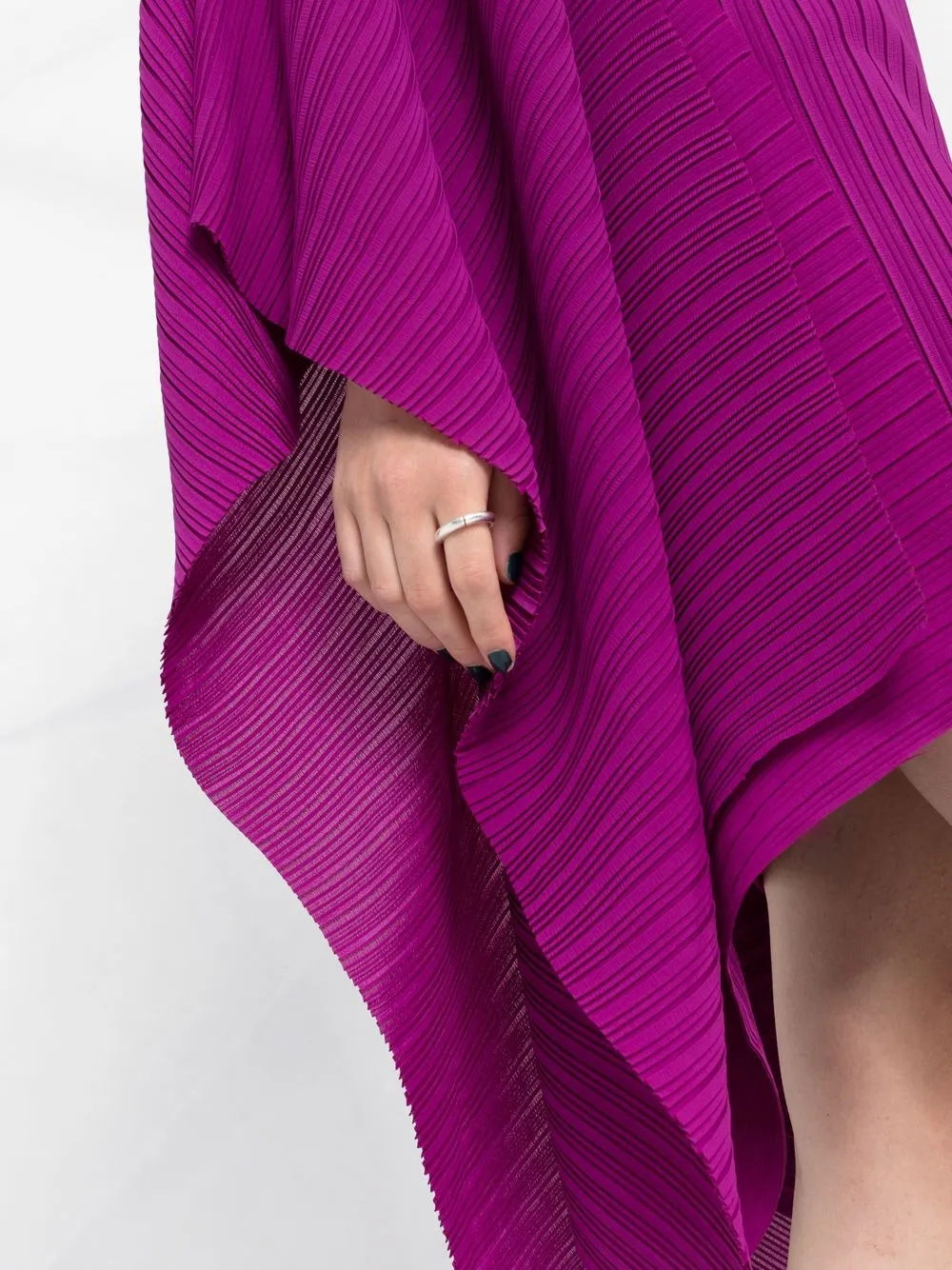 handkerchief sleeve dress