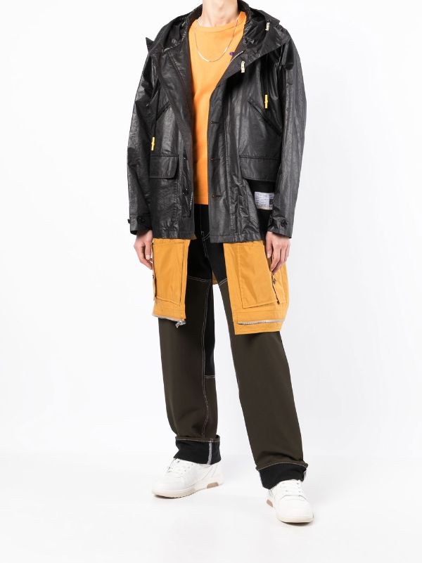 Maison Mihara Yasuhiro Layered Hooded Coat - Farfetch