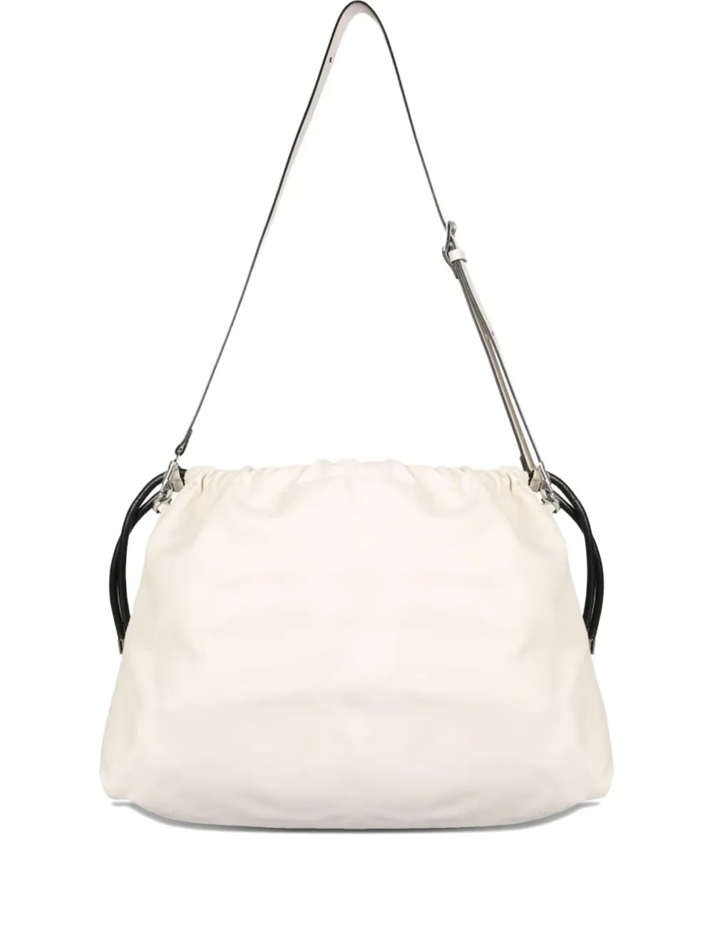 N°21 Drawstring Shoulder Bag In Neutral