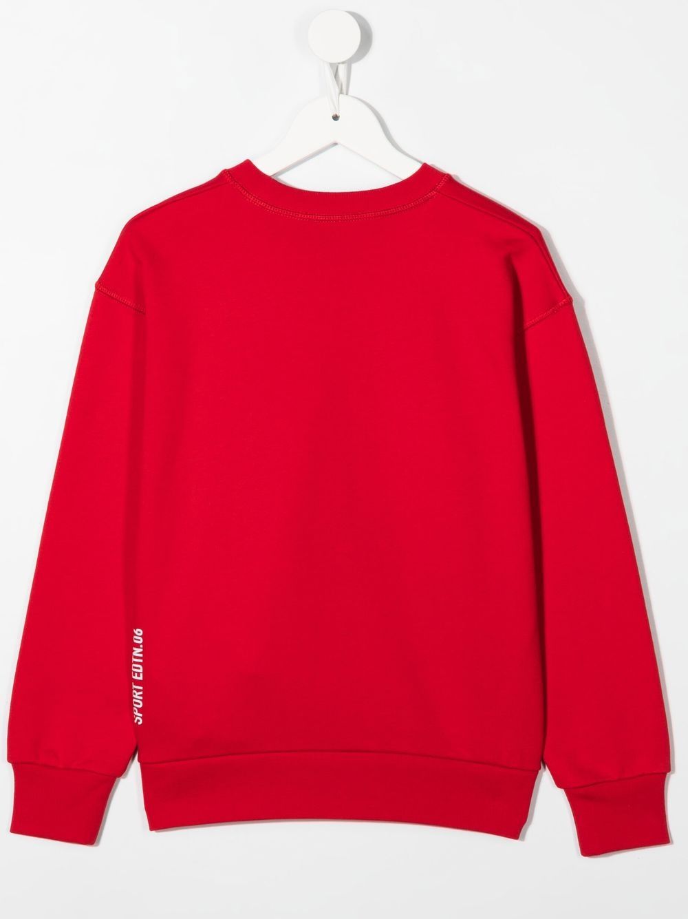 Dsquared2 Kids Sweater met logoprint - Rood