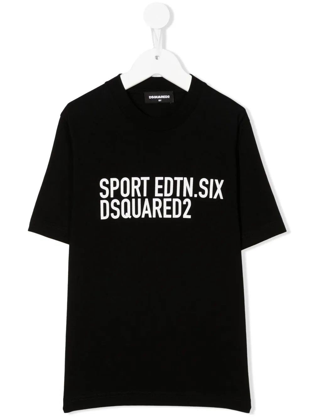 

Dsquared2 Kids graphic logo-print T-shirt - Black