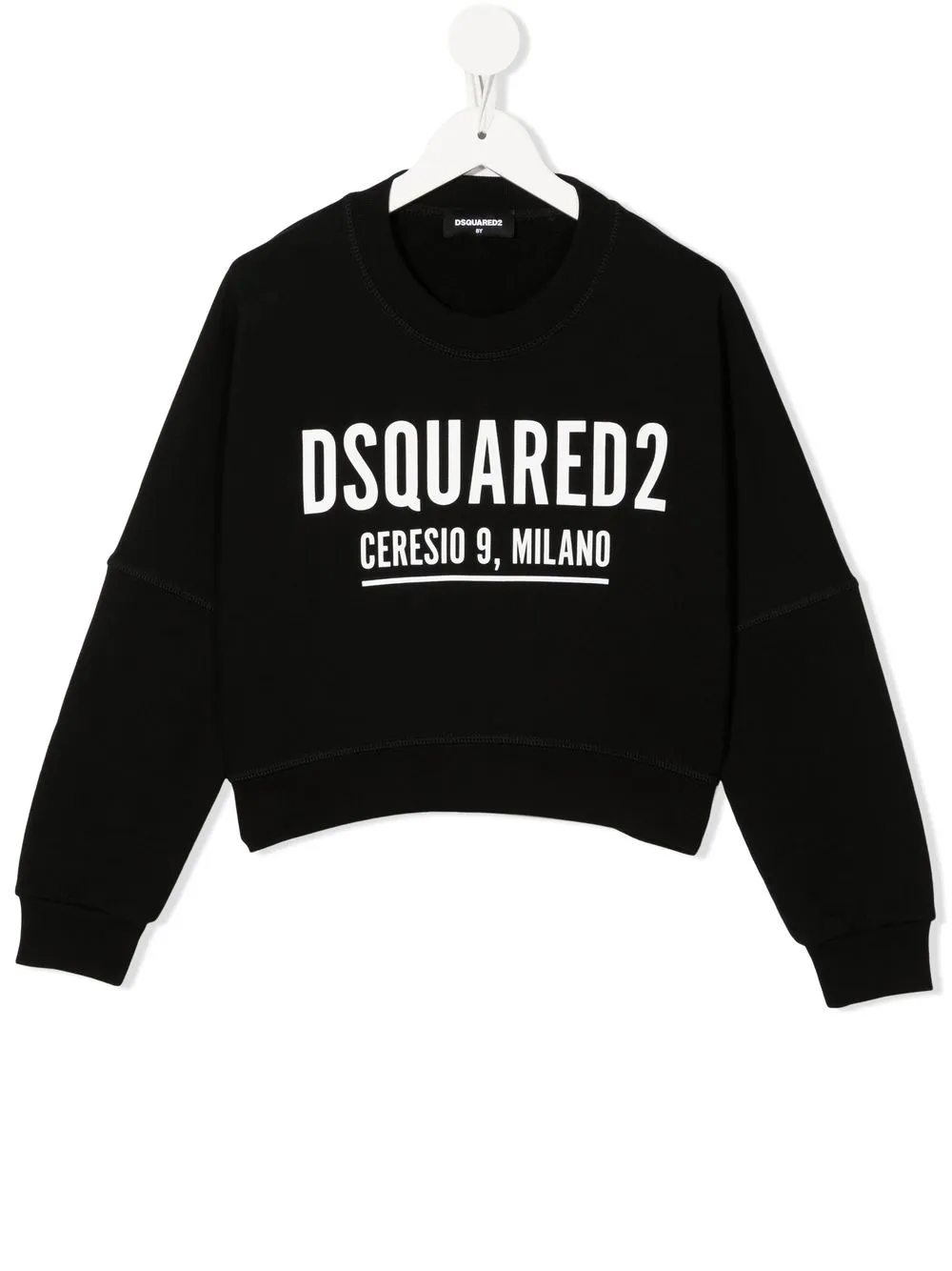 

Dsquared2 Kids sudadera con logo estampado - Negro
