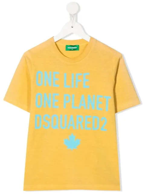DSQUARED2 KIDS One Life One Planet T-shirt