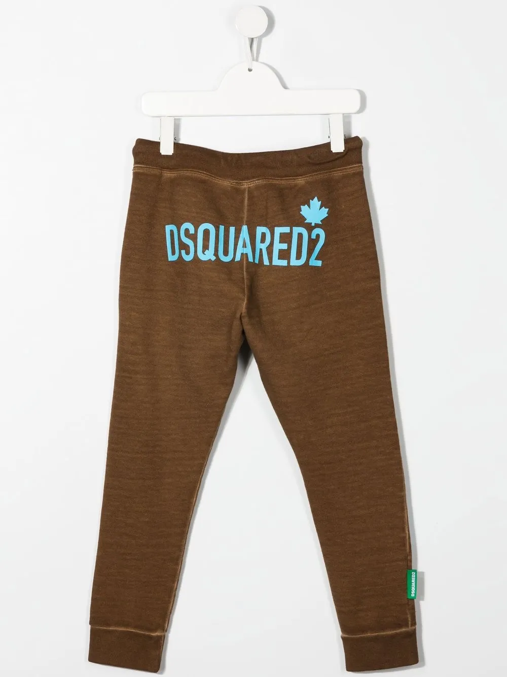 Dsquared2 Kids Trainingsbroek met logoprint - Bruin