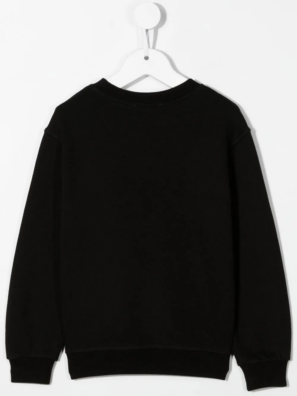 DSQUARED2 KIDS Sweater met logoprint - Zwart