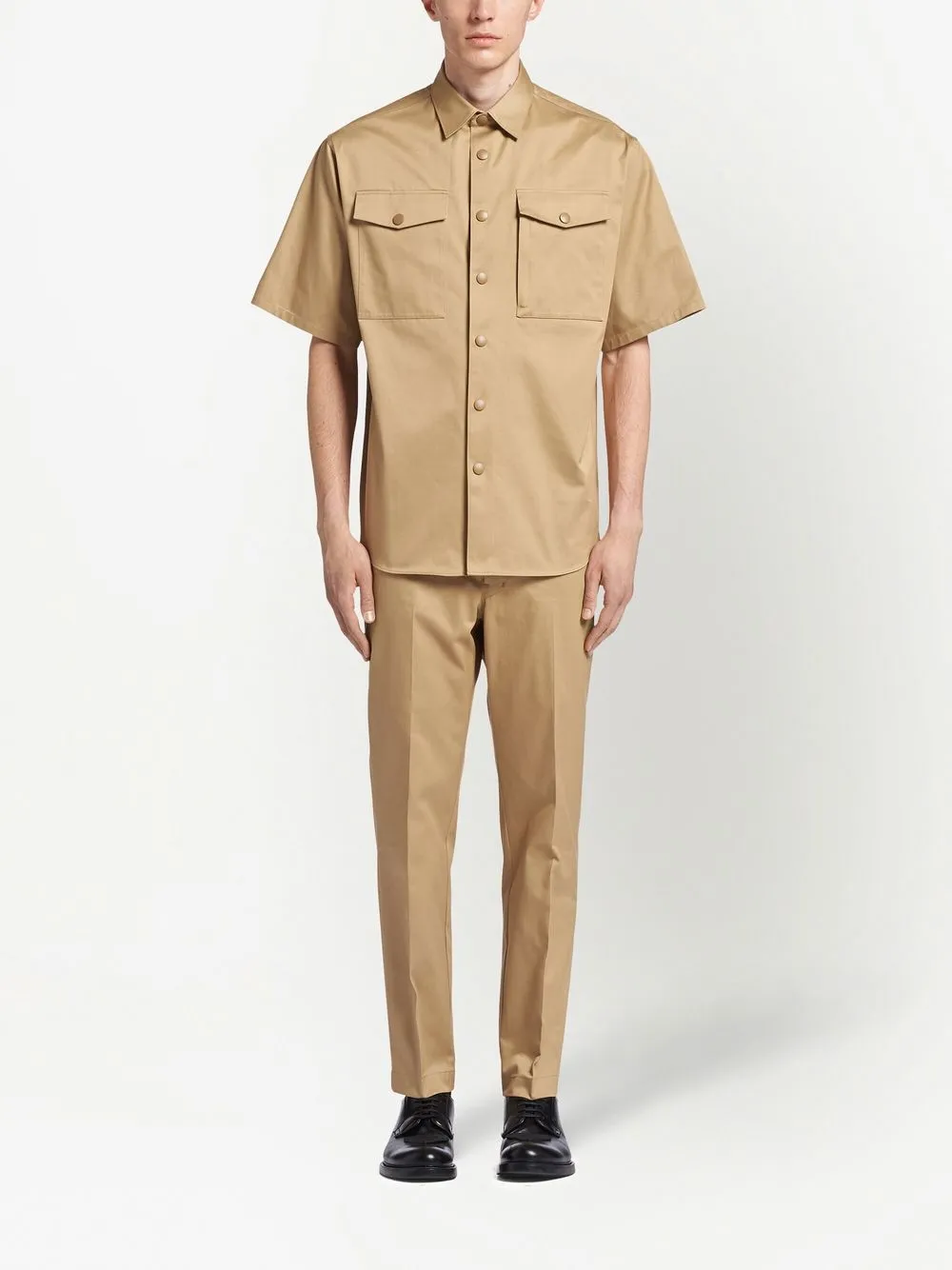 Prada Button-up overhemd - Beige
