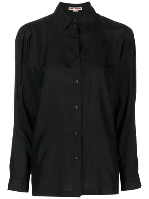 Issey Miyake Pre-Owned chemise à fronces (années 1970)