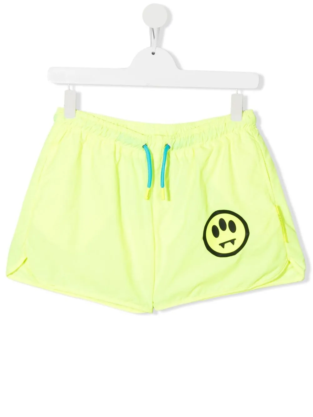 

BARROW TEEN logo-print swim trunks - Yellow