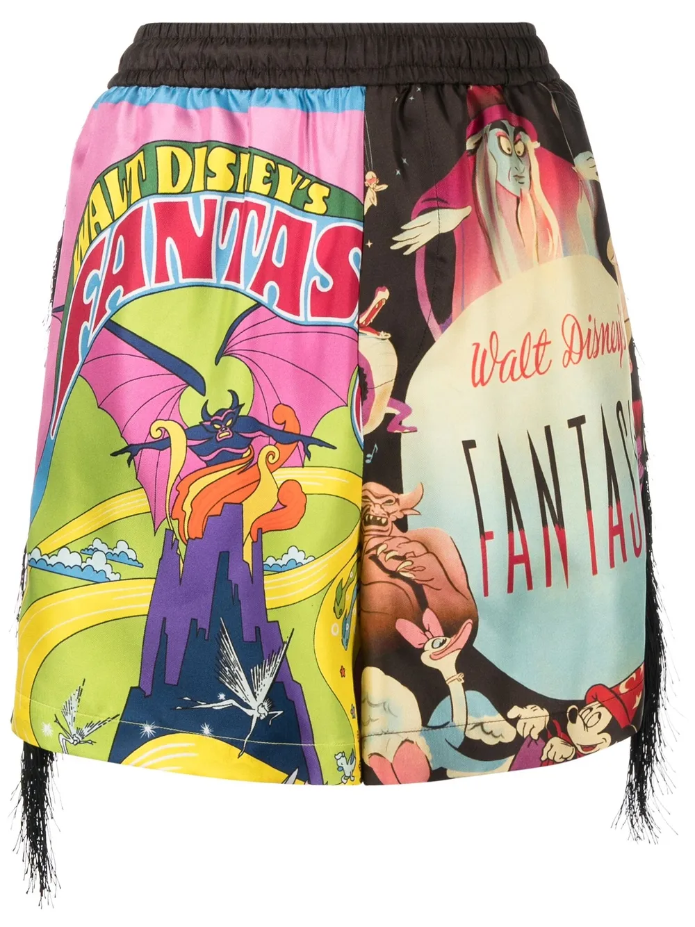 

Stella McCartney shorts de seda estampados de Stella McCartney x Disney Fantasia - Rosado