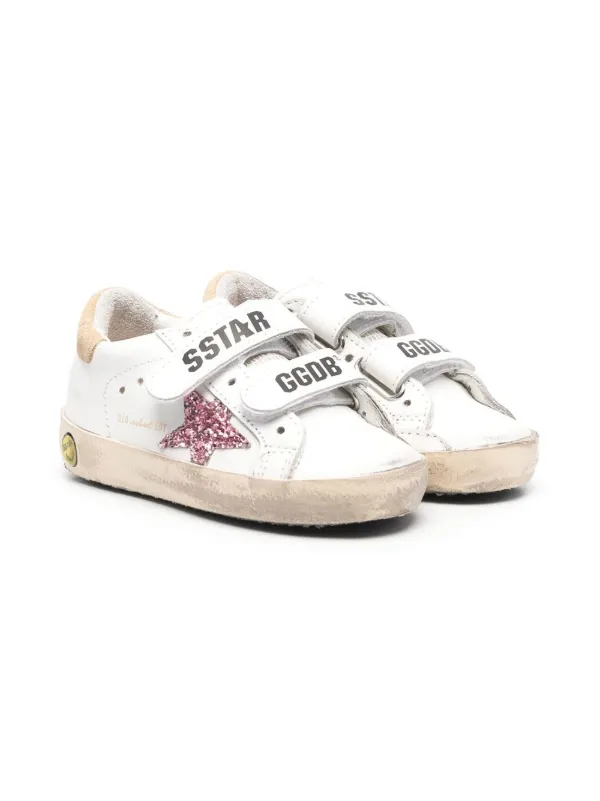 logo-print touch-strap sneakers