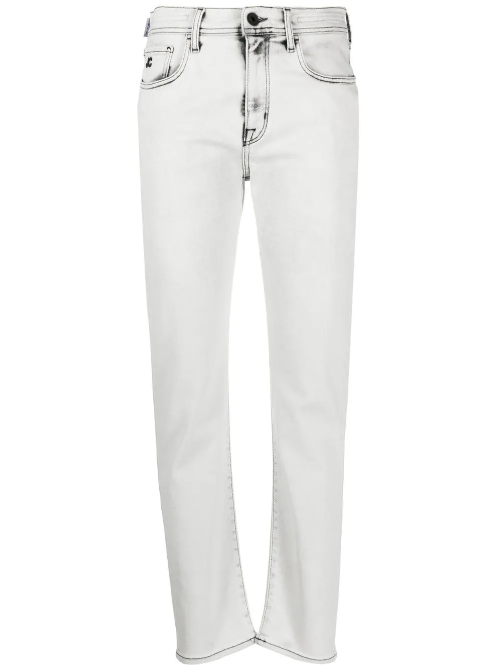 

Jacob Cohën mid-rise straight-leg jeans - Grey