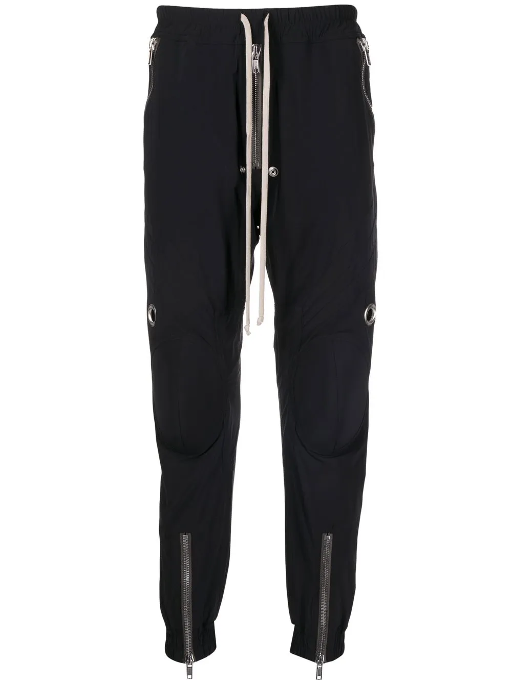 

Rick Owens zip-detail drawstring sweatpants - Black