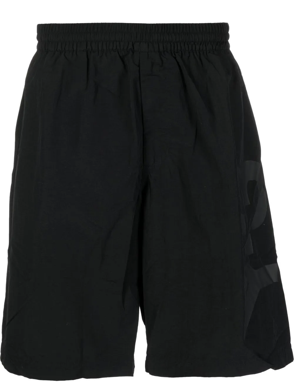 

Y-3 shorts de playa con logo estampado - Negro