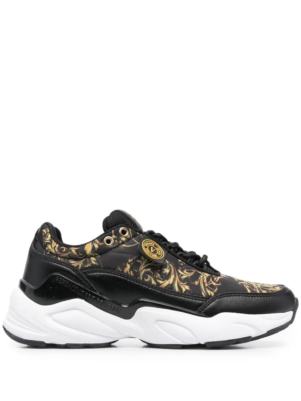 

Versace Jeans Couture tenis bajos Speedtrack - Negro