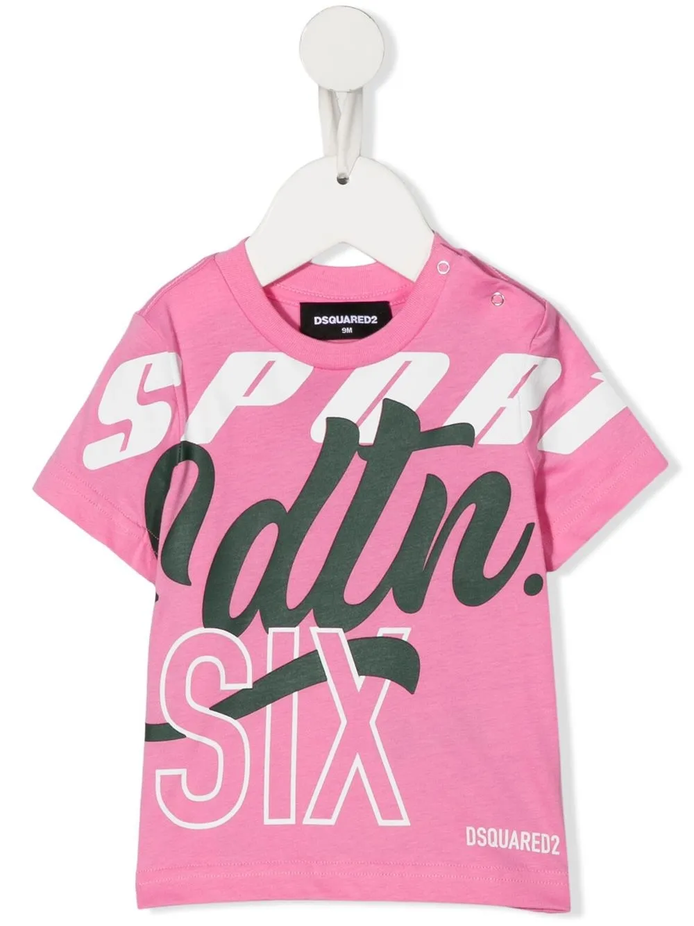 

Dsquared2 Kids logo-print short-sleeve T-shirt - Pink