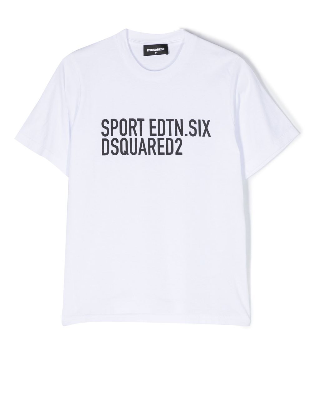 

Dsquared2 Kids playera con logo estampado - Blanco