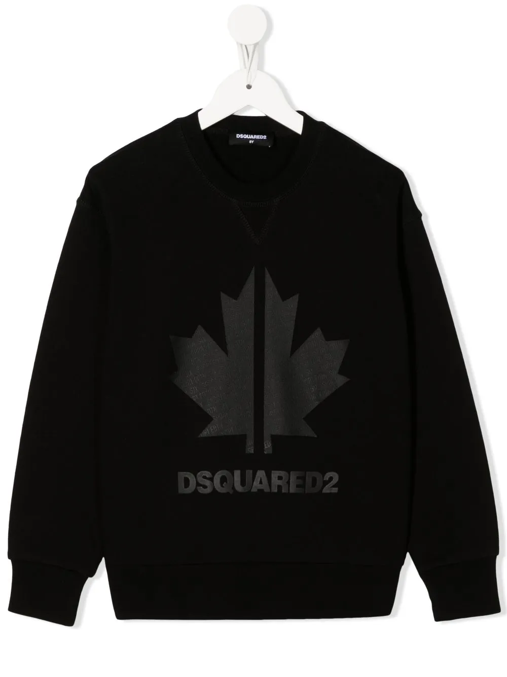 

Dsquared2 Kids sudadera con logo estampado - Negro