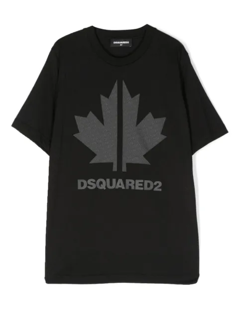 DSQUARED2 KIDS logo-print cotton T-shirt