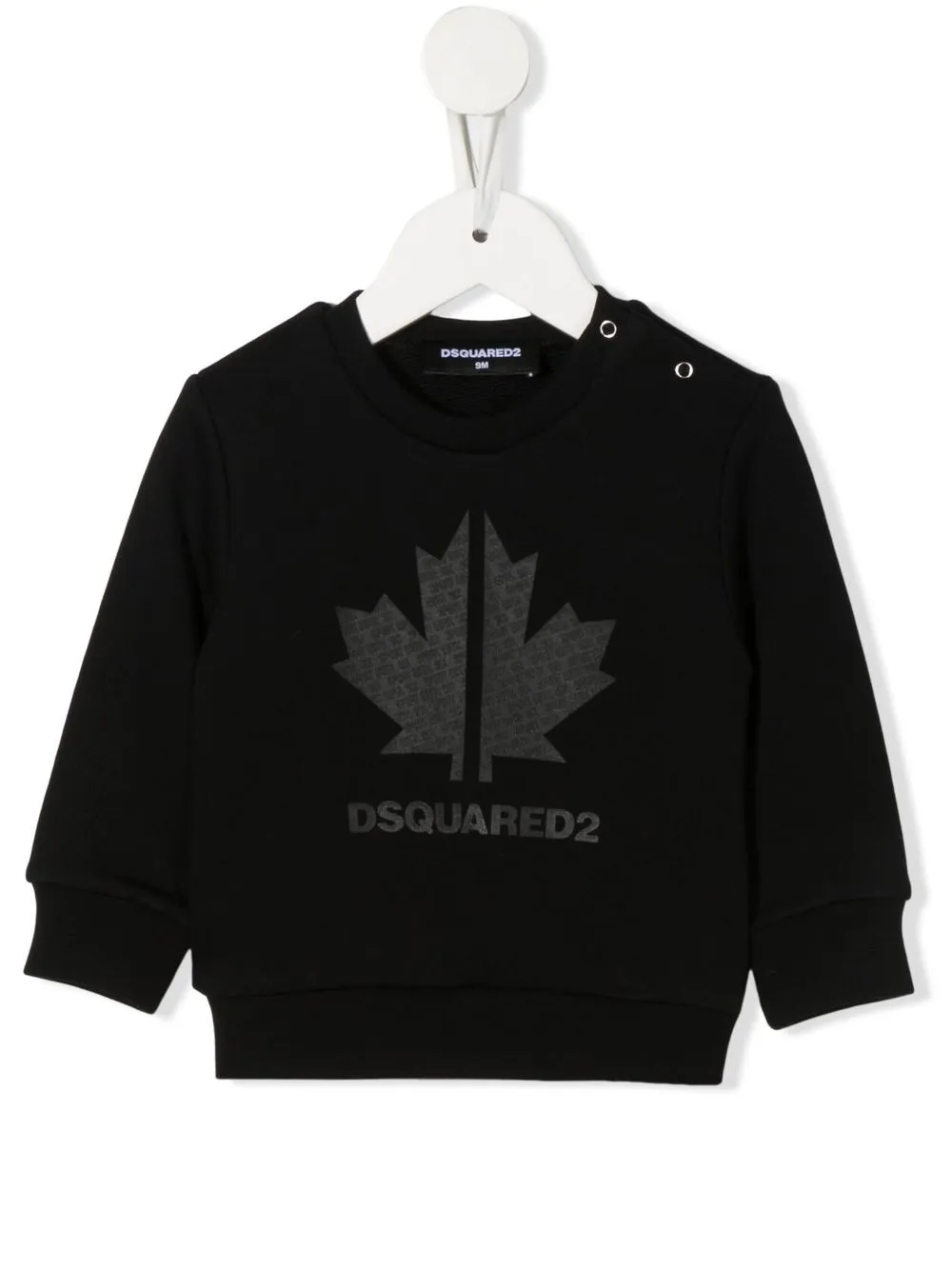 

Dsquared2 Kids sudadera con logo estampado - Negro