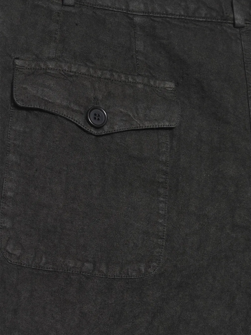 Aspesi Side-pocket Shorts In Gray