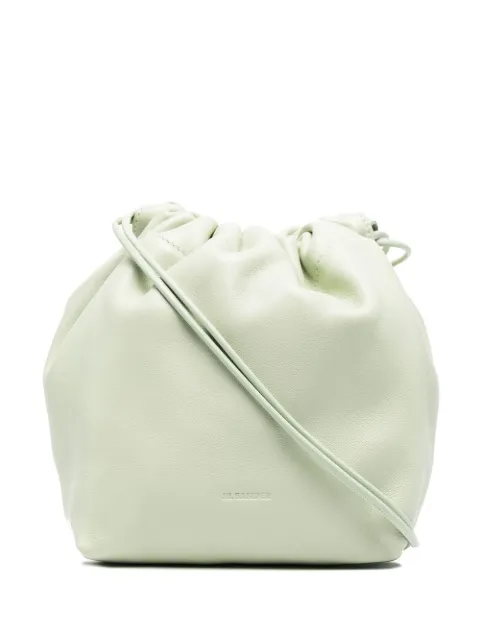 Jil Sander شنطة باكيت جلد برباط