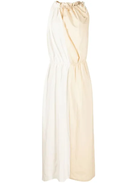 Jejia vestido con diseño de dos tonos