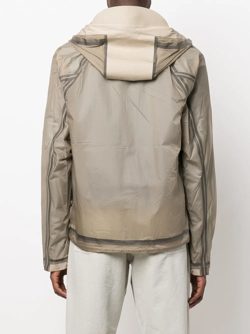 Ten C Windbreaker Jacket In Multi