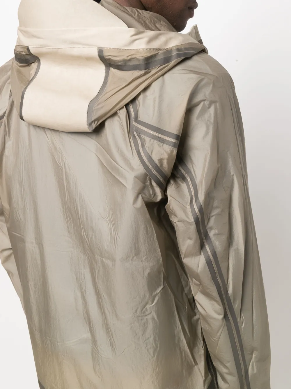 Ten C Windbreaker Jacket In Multi