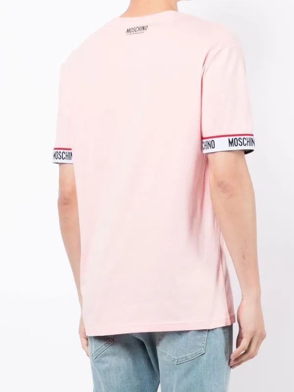 Moschino logo-tape T-shirt - Farfetch
