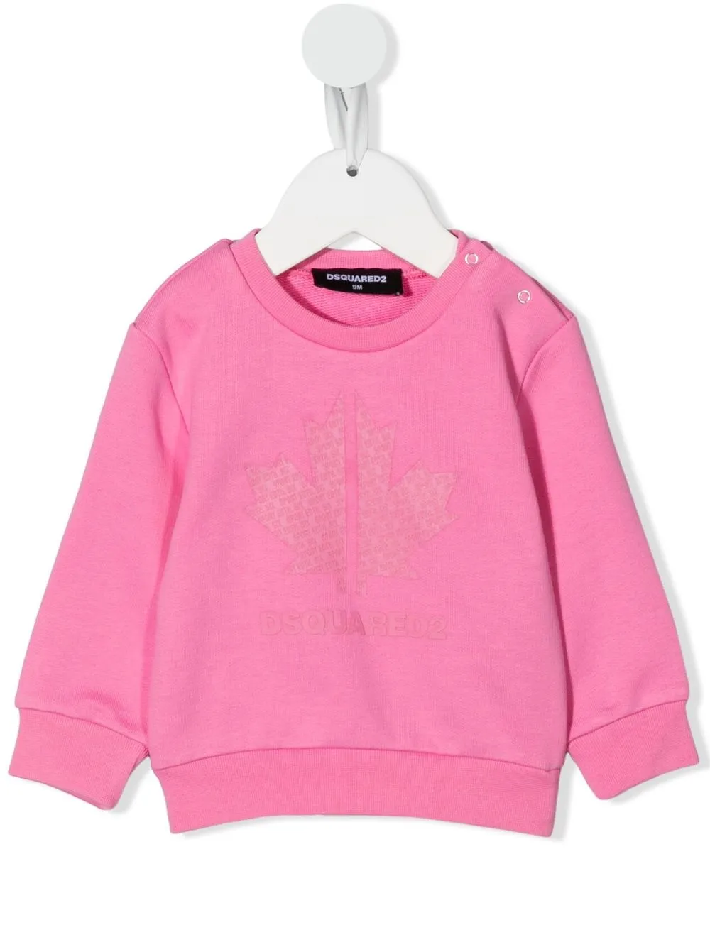 

Dsquared2 Kids sudadera con logo estampado - Rosado