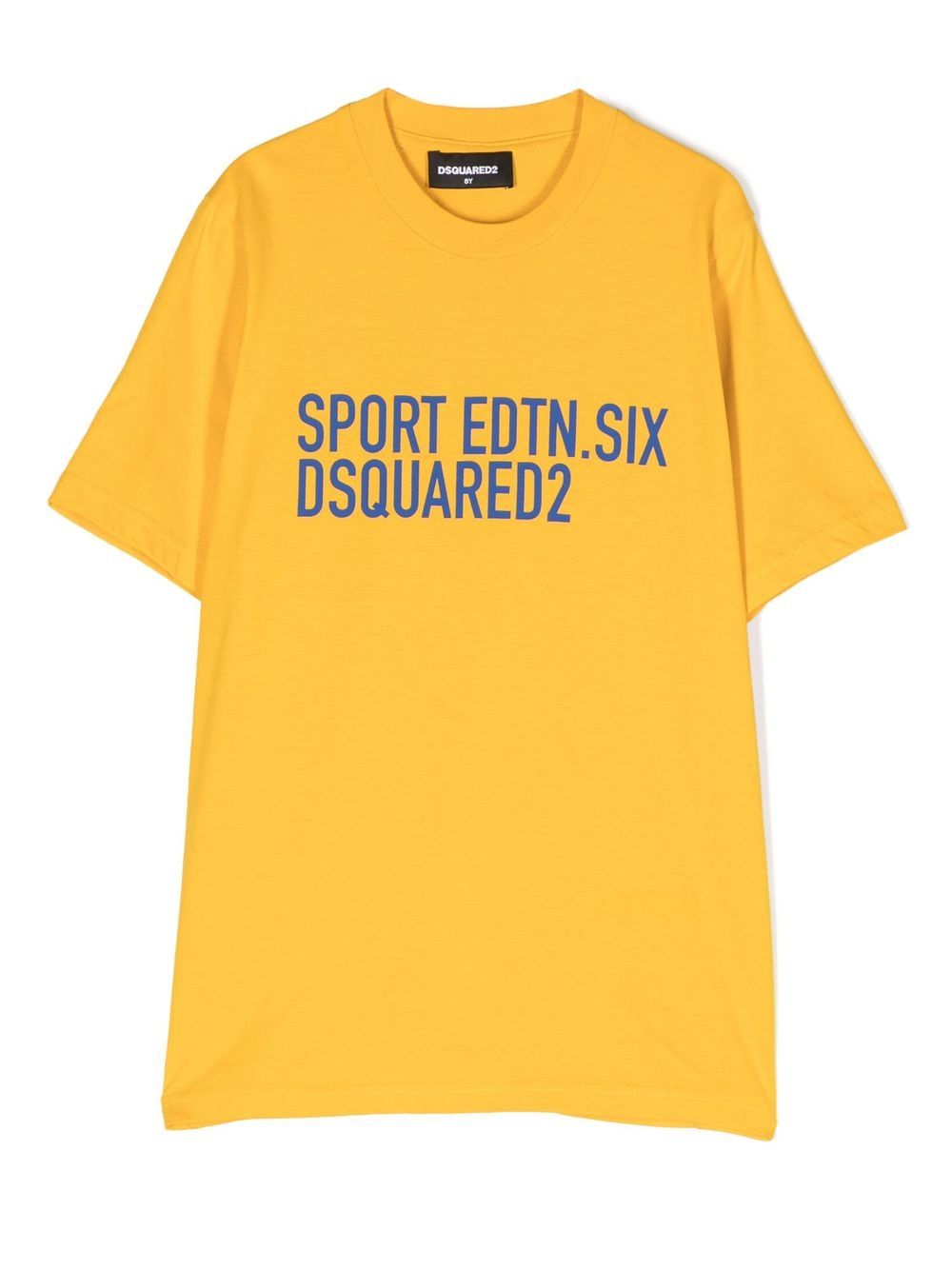 

Dsquared2 Kids playera con logo estampado - Amarillo