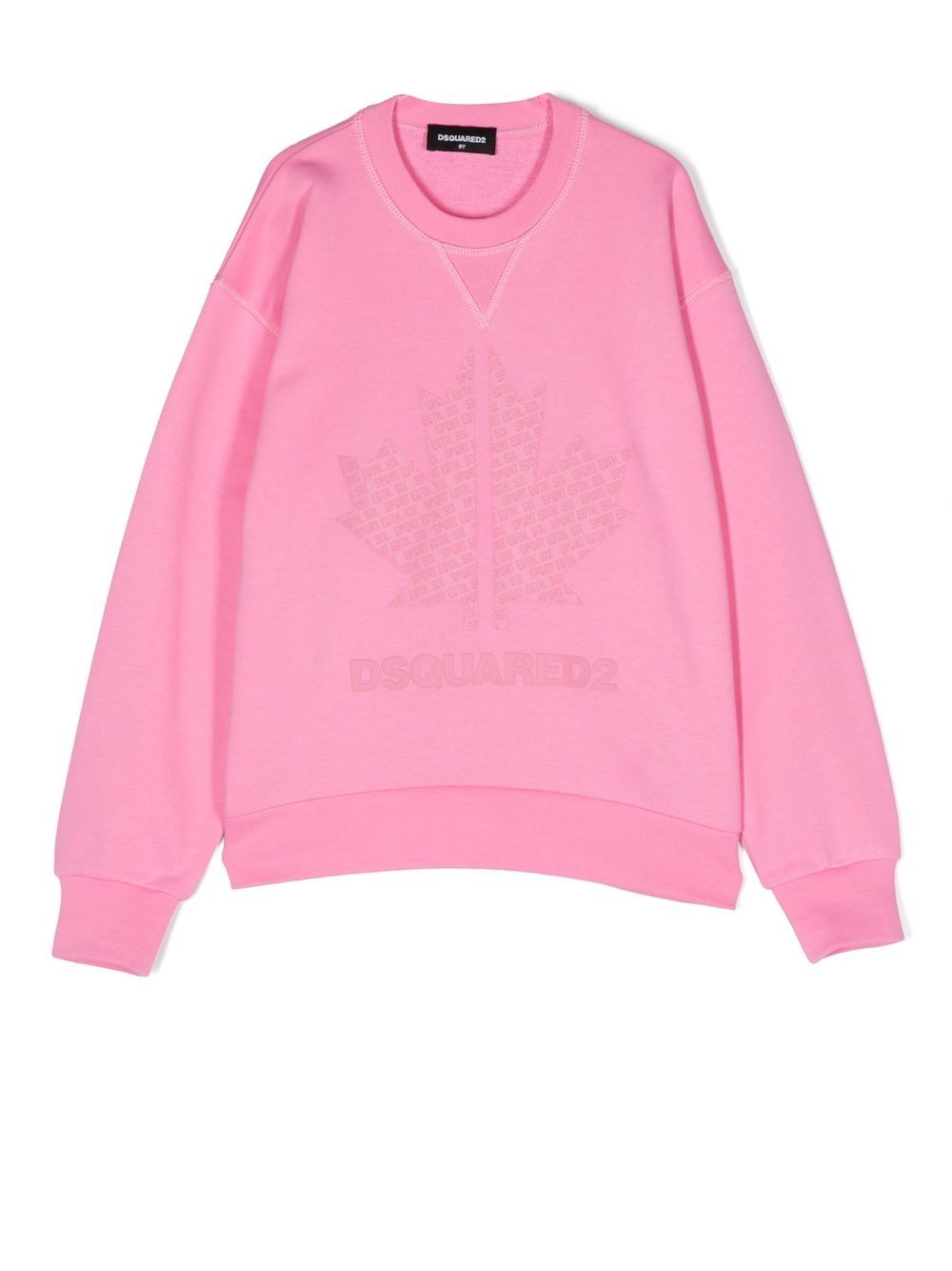 

Dsquared2 Kids sudadera con logo estampado - Rosado