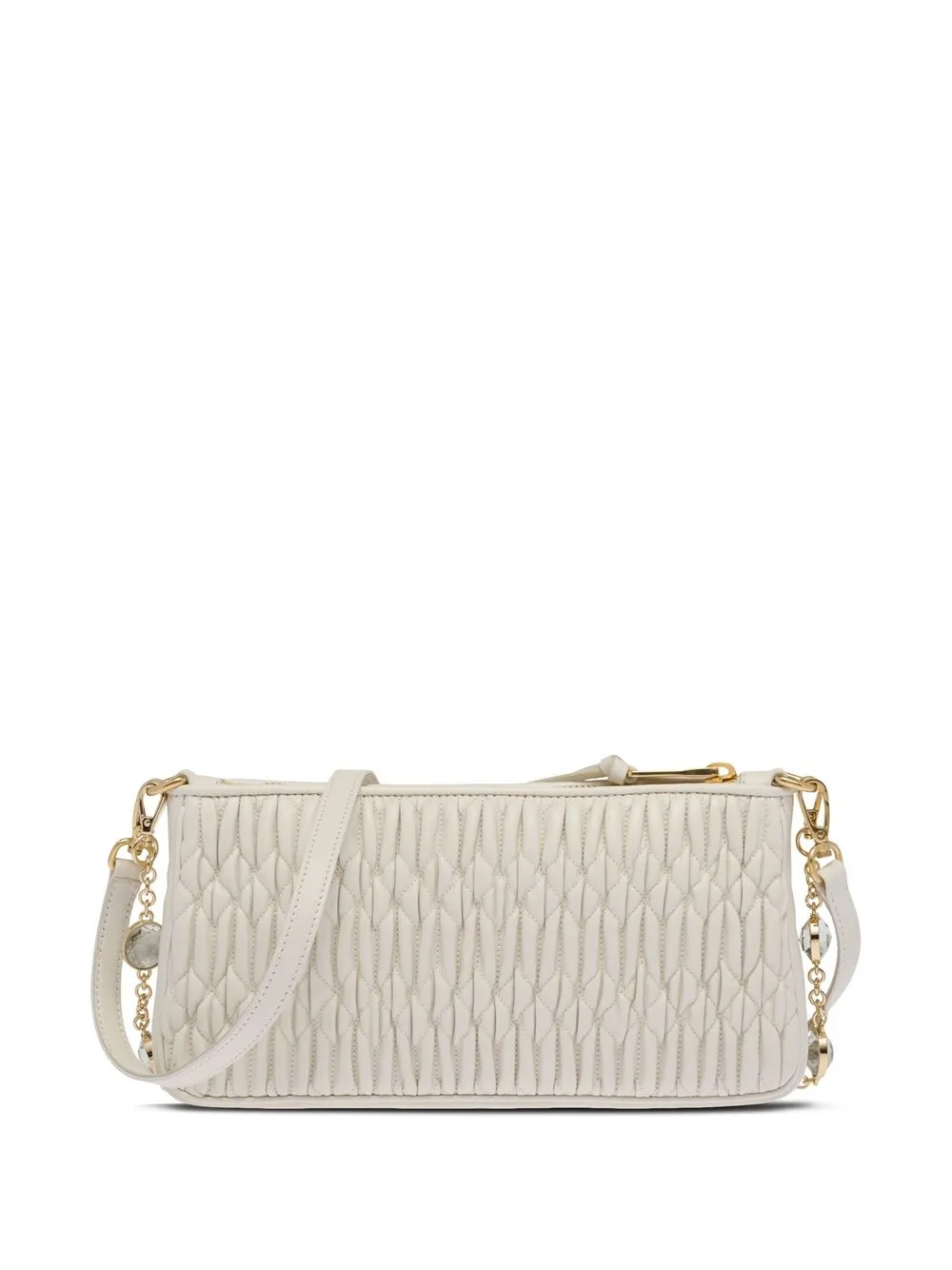 Miu Miu Quilted Leather Shoulder Bag Farfetch